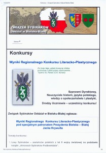 Zwi¦ůzek Sybirak+-w - konkurs str.1