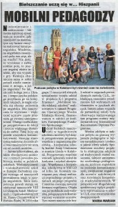 artykuł prasowy w Kronice Beskidzkiej